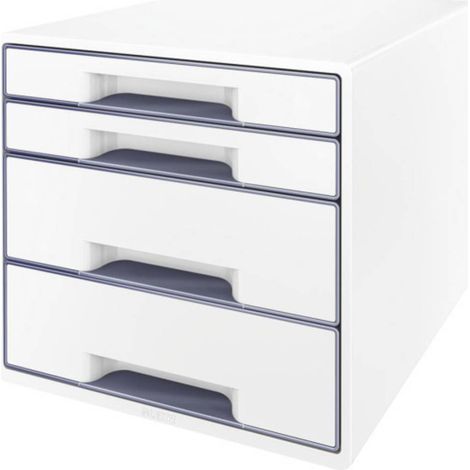 Leitz Cassettiera 5213-20-01 Bianco 4 x DIN A4 Numero cassetti: 4 (1/3)