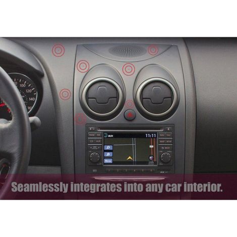 Support Téléphone Voiture - Aimant Puissant - Fixation Tableau De Bord Ou Grille D Aération - Universel Pour Smartphones - 1 Pièce (1/5)