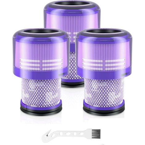 3 Paquets Filtres de Rechange Compatibles avec Dyson V11 Absolute SV14 V15 Animal Aspirateur Remplacer n° DY-970013-02 H662 (1/3)