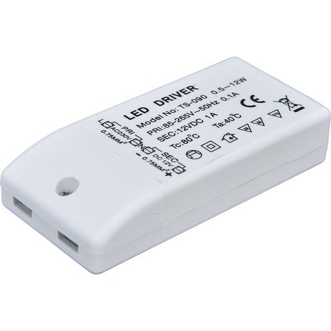 Pilot LED 12W 12V DC 1Has, transformer of power, lamp, current Constant, AC 85-265V (1/5)