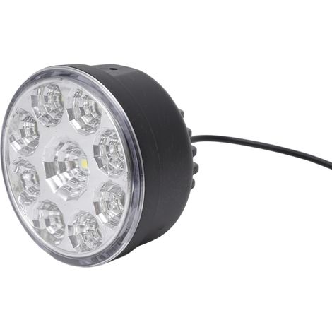 Phares antibrouillard pour voiture, LED 9SMD, diamètre 7 cm, lumière blanche, lot de 2 (1 paire) à vendre (1/5)