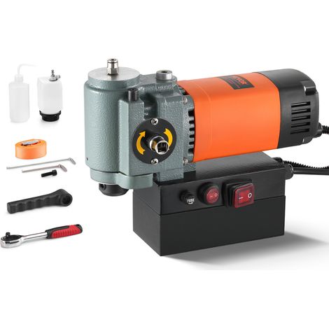 VEVOR Taladro Magnetico de Perfil Bajo 1300 W Taladro Magnetico Ligero y Portátil con Dispositivo de Enfriamiento y Protección contra Sobrecarga Prensa Magnetica para Instalación de Equipos