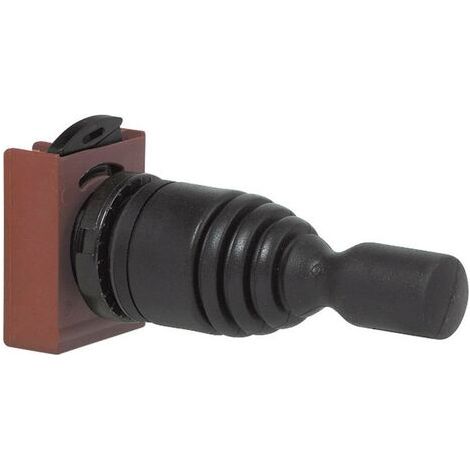 Baco LM4A joystick noir avec adaptateur fixation IP65 (1/2)