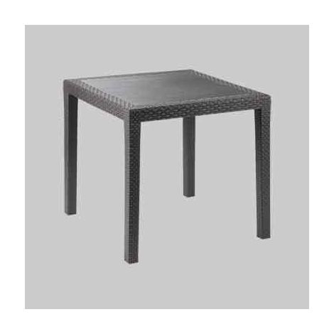 Tavolo 'king' cm 79x79x72h - col. antracite PRO GARDEN