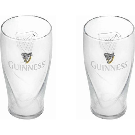 Verre à pinte Guinness, verre à bière classique pour la maison et la collection de pubs (1/5)