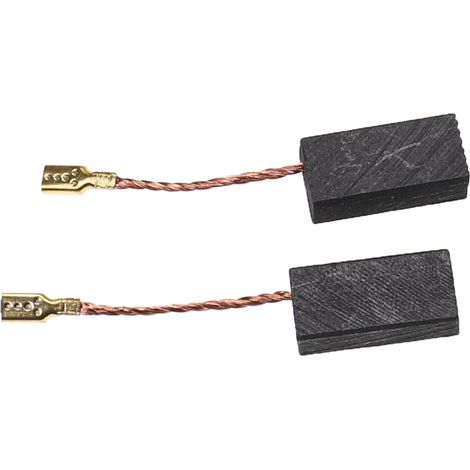 vhbw 2x Carbon Brush 6.3 x 10 x 20 mm compatible with Eibenstock EHR 14.1 mixer