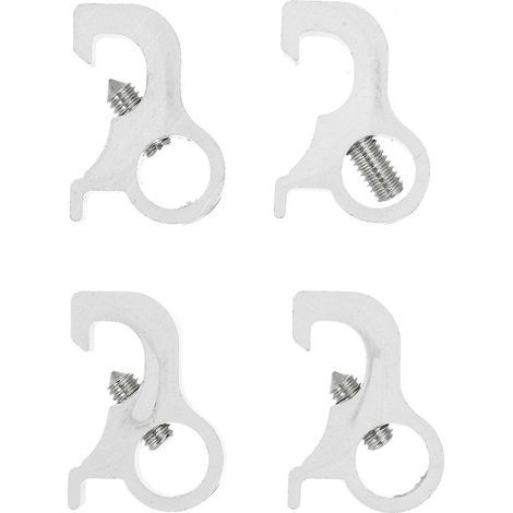 Dispositif de verrouillage de disjoncteur (lot de 4)-2.6X2.21CM-Silver (1/4)