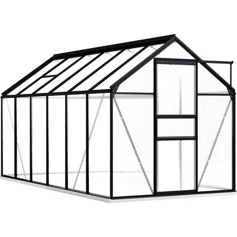 Serre de jardin Solide 370 X 190 X 202 cm. Volume de 12 m³ Qualité et Robustesse (1/5)