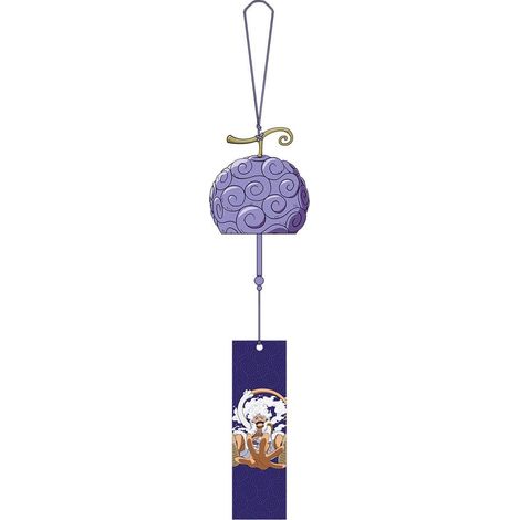 ONE PIECE CLOCHETTE À VENT GUM GUM FRUIT & LUFFY SAKAMI MERCHANDISE