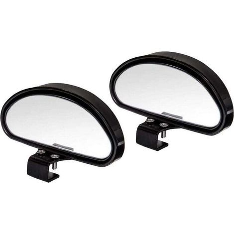 Retroviseur Conduite Accompagnée Retroviseur Angle Mort Miroir D'angle Mort RéTroviseur Conduite Accompagnée pour Tous Les Voitures- Miroir Convexe Angle réglable (2Pcs-A) (1/5)