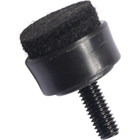 Mömax Filzgleiter Gert Schwarz 6mm Gewinde, 4er Set (1/4)