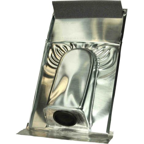 Passage de toit en métal Titane-zinc