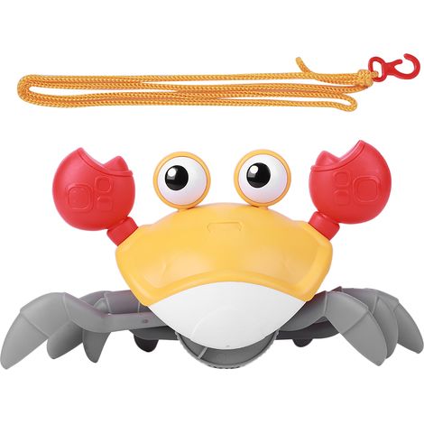 Jouets de bain bébé animaux cartoon pour bain, douche, plage ou piscine - Orange (1/5)