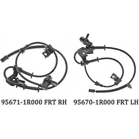 Capteur de vitesse de roue ABS pour Hyundai Accent 1.6L - Avant Arrière Gauche Droite Remplacement 95670-1R000 95671-1R000 95680-1R000 95681-1R000 (1/4)