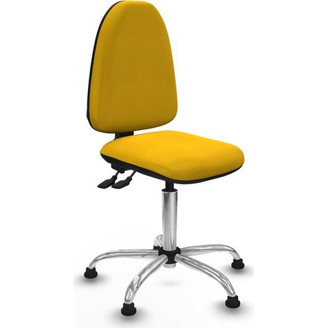 Silla de oficina Piqueras Crespo B0005RT amarillo ajustable metal