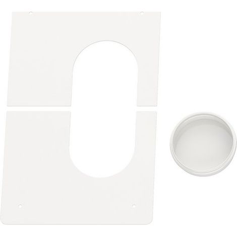 Bosch Accessoire d'évacuation des gaz FC-O80 Cache Condensation de retour Pré-montage, 7738113193