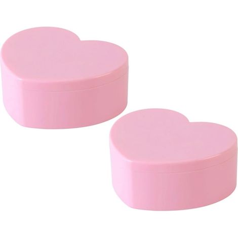 Jolie Boîte À Bijoux Double Couche Avec Miroir Pour Femme Idéale Pour Les Voyages La Maison (1/5)