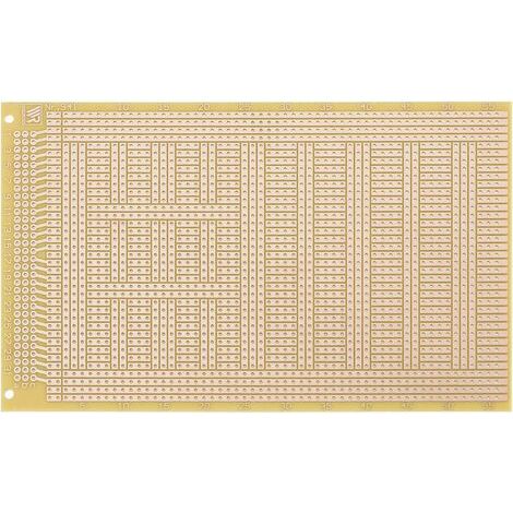 Platine Euro Rademacher WR-Typ 941 941-EP Epoxy (L x l) 16 cm x 10 cm 35 µm Pas 2.54 mm 1 pc(s) (1/2)