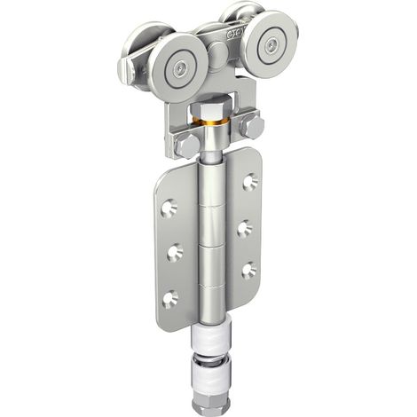 Monture intermédiaire axe 12 mm galet acier 60 kg - MANTION - 0352