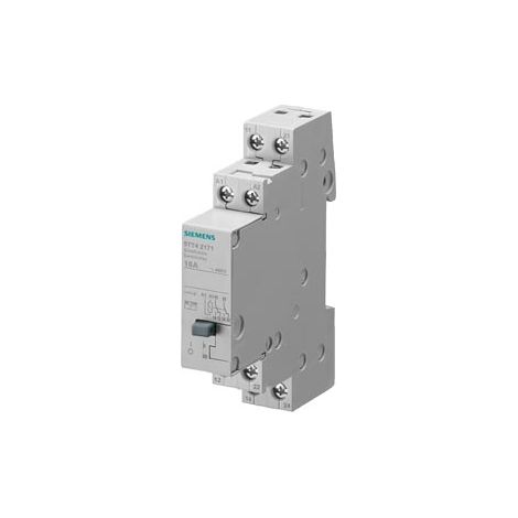 Relè di commutazione con 2 contatti CO per controllo 230V AC, 400V 16A 24V DC