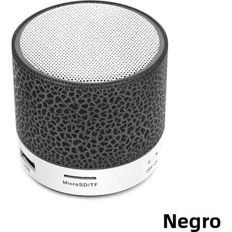 (Noir) Mini enceinte Bluetooth sans fil (1/5)