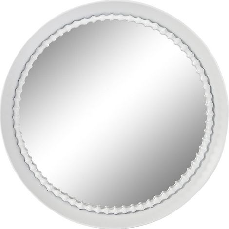Espejo Metal 85,5X9,5X85,5 Blanco (1/4)