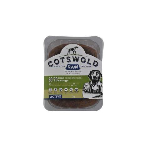 Cotswold Raw Active Sausage Lamb - 1kg - 384001