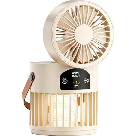 Ventilateur portable rechargeable, mini ventilateur de poche pliable, ventilateur portatif rechargeable par USB (1/4)