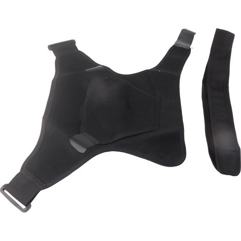 Épaules à compression améliorée, noires (tour de poitrine 38-55 pouces) (1/5)