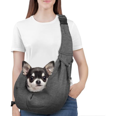 Pettorina per cani di piccola taglia, reversibile, senza rischi di incidenti, adatta a cani e gatti di piccola taglia. (1/5)