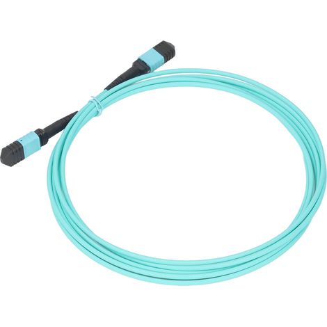 Câble fibre optique multimode 8 cœurs 10 Gb/s MPO vers MPO OM3 pour usage domestique (1/5)