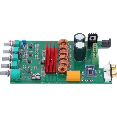 Carte amplificateur numérique Bluetooth 5.0 Subwoofer Audio Module DP1 TPA3116D2 300W (1/5)