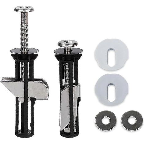 Universal lavatory Seat Bolts and Screws Fixing Quick Release Hinge Fitting Replacement Kit Easy Installation(2pcs P202501101 Heavy Duty (1/5)
