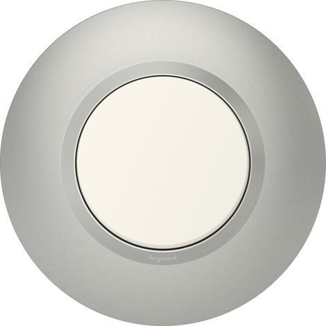 Dekorative Platte 1 Post Rund Dooxie Aluminium (1/5)
