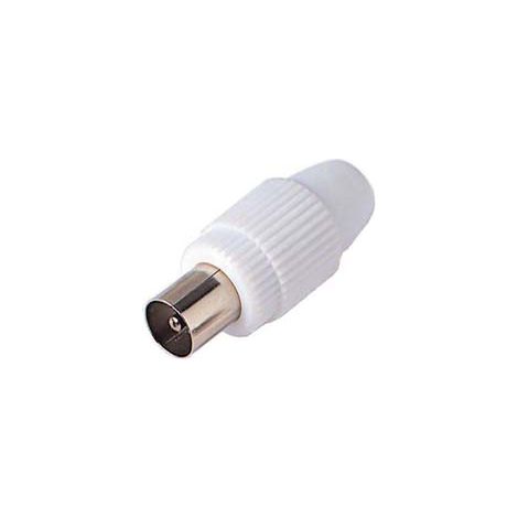 SPINOTTO COASSIALE TV- - ø mm.9,5 37000 - in blister da pz.1 - 5 blister FANTON