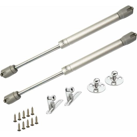 Hydraulische Gasdruckfedern zum Heben von Türschränken, Küchenmöbeln, Scharnierdämpfer, 40 N/4 kg, 270 mm, 2 Stück, GU.B/gut