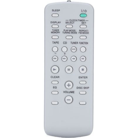 RMSC1 Ersatzfernbedienung für Sony MHCGX450 CMTNE3 MHCGX250 MHCGX450 CMTNE3 Mini-HiFi-Stereoanlage (1/5)
