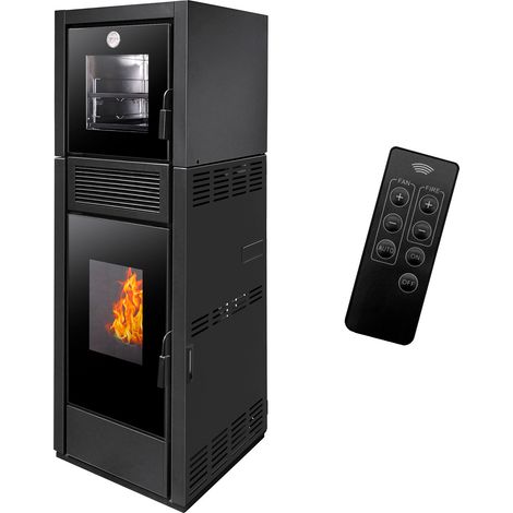 Estufa de pellets con horno Sannover Ardoria 13 kW