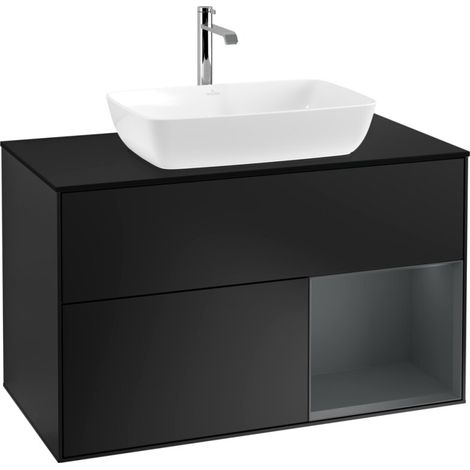Villeroy & Boch F782HGPD Armoire sous-lavabo Finion F78 (1/2)