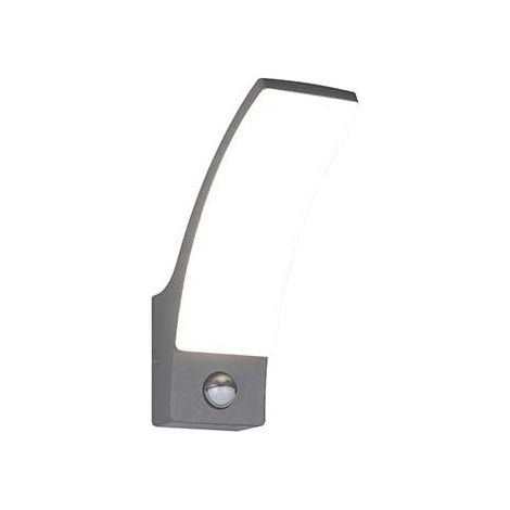Applique LED REALITY Beja R23359142, capteur de mouvement, 12,5W, 4000K, 1650lm, IP44, anthracite (1/5)