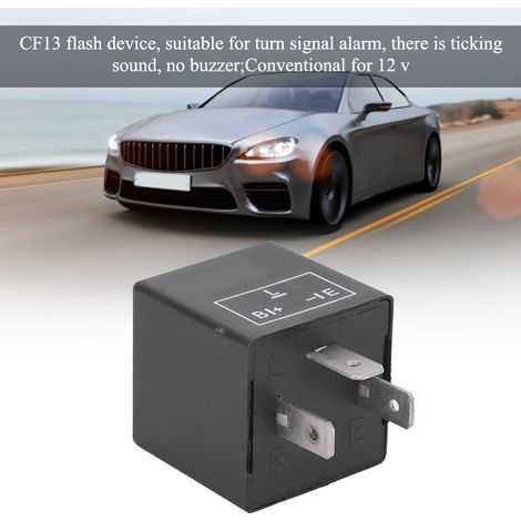 CF13 Universelles 3-poliges, nicht einstellbares LED-Blinkerrelais für Autos (1/5)