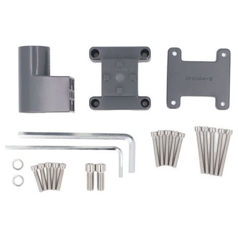 Support d'échelle rectangulaire pour Satellite RV, support en alliage d'aluminium, Kit de montage, plage d'installation de 0.8 à 1,97 pouces pour Gen 2. (1/5)