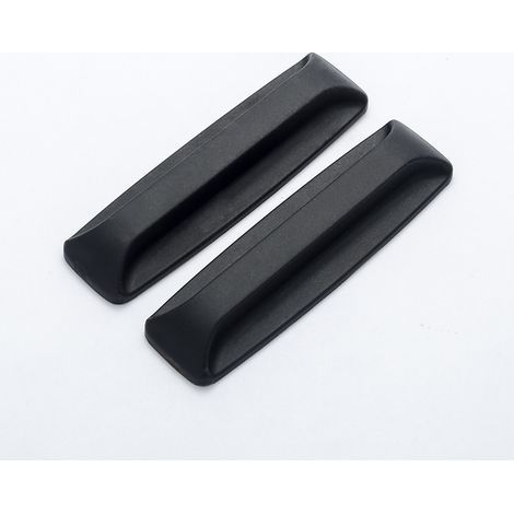 Set of 2 Instant Self-Adhesive Cabinet Handles - Adhesive Sliding Door Handles - Black 1031.5cm (1/5)