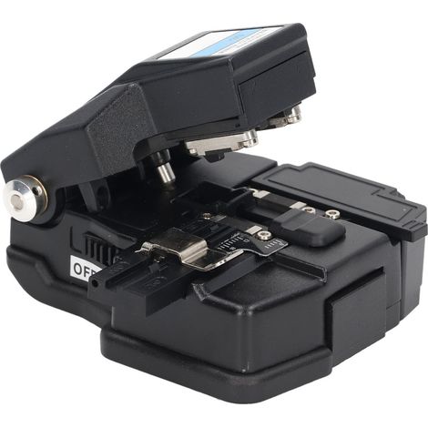 Cliveuse de fibre optique haute précision, coupe fluide et stable, pour épissure à froid, noire (1/5)