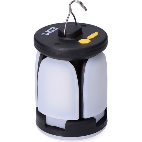 Lámpara plegable de camping 6w 500lm 60 led 2x1200mah edm (1/5)