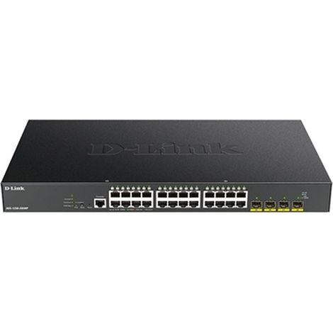 HUB Switch puertos 24 x 1000BASE-T + 4 x 10G SFP+ D-LINK DGS-1250 (1/2)