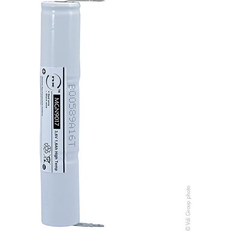 NX - Batterie eclairage secours 3xSC ST4 + fils 3.6V 1.6Ah