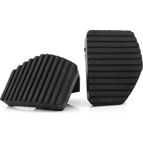 Lot de 2 couvercles en caoutchouc pour pédale de frein d'embrayage pour 1007 207 208 301 C3 C4 C5 C6 C8 (1/4)