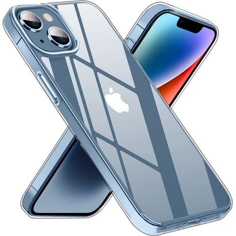iPhone 14 Plus Premium Armor Slim Hülle, Transparent (1/5)