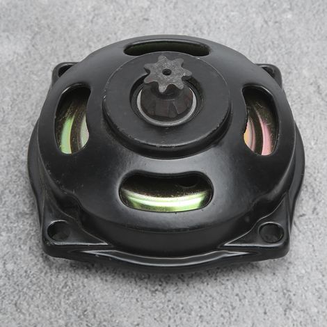 Carter d'embrayage Moto avec pignon 7 dents compatible avec MiniMoto 25h 47cc 49cc (1/5)
